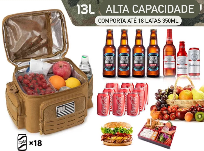 Bolsa Térmica Ultraresisente à Prova de Vazamentos 12h Gelado/8h Quente